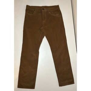 Faherty Men's Corduroy Pants | Brown | 34 X 30